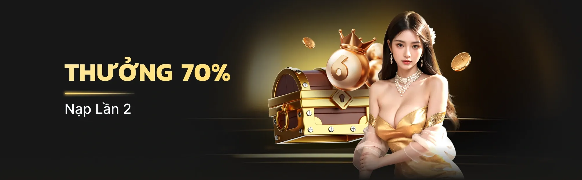 Biểu tượng Jackpot lớn và tiền vàng tại OKVIP